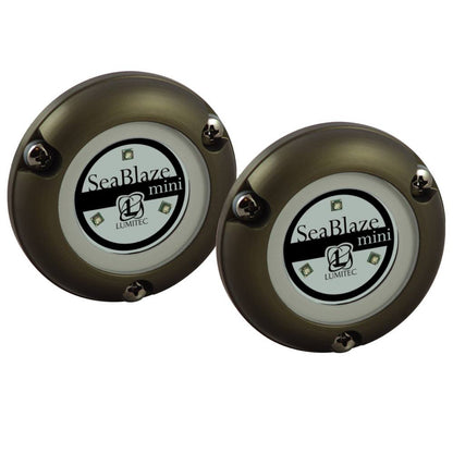 Lumitec 101245 SeaBlaze Mini White Underwater LED Light