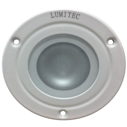 Lumitec 114128 Shadow - Flush Mount Down Light - White Finish - 3-Color