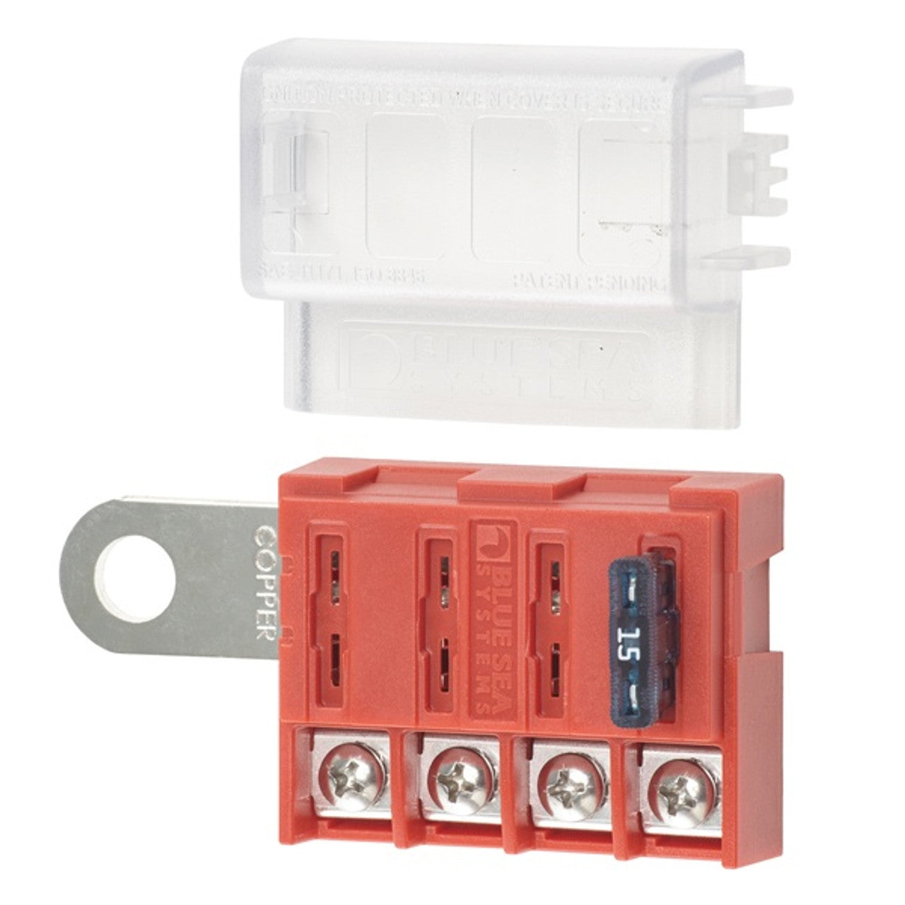 Blue Sea 4 Circuit Battery Terminal Fuse Block