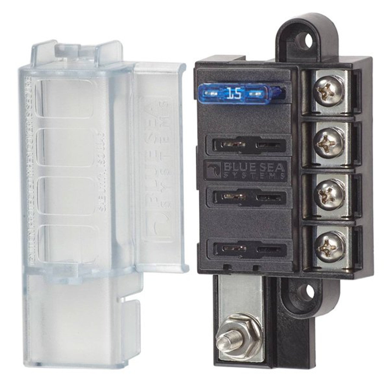 Blue Sea Compact  4 Circuit Fuse Block