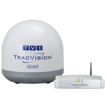 KVH TracVision TV1 w/IP-Enabled TV-Hub &amp; Linear Universal Single-Output LNB