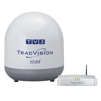 KVH TracVision TV3 w/IP-Enabled TV-Hub &amp; Linear Universal Single-Output LNB