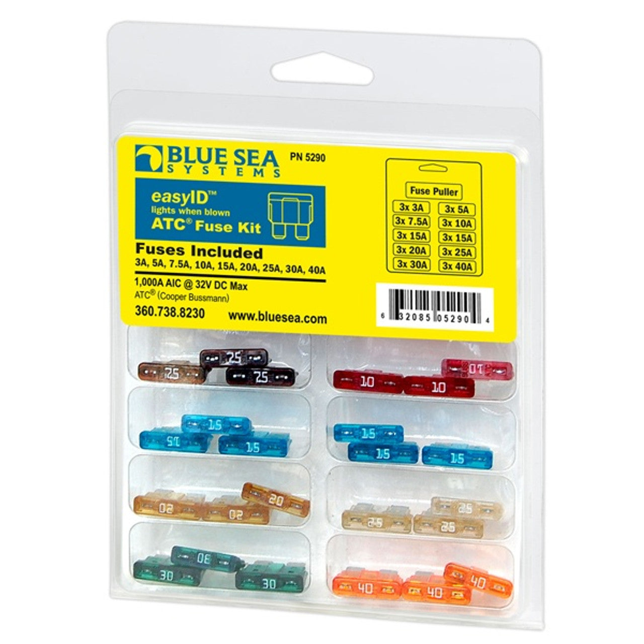 Blue Sea EasyID Fuse Kit