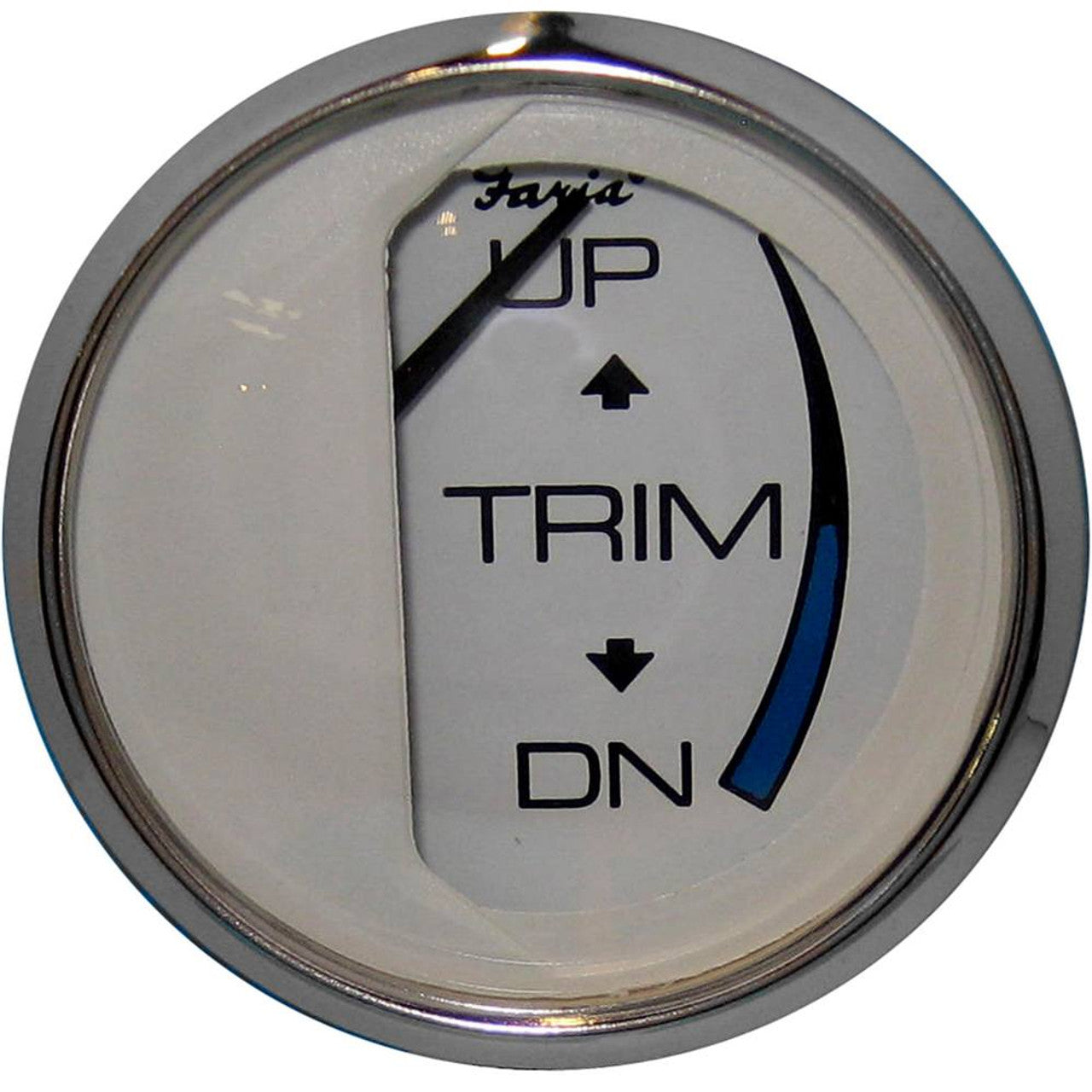 Faria 13807 Chesapeake White SS Trim Gauge (Mercury/Mariner/Mercruiser/Volvo DP/Yamaha-2001 & newer)