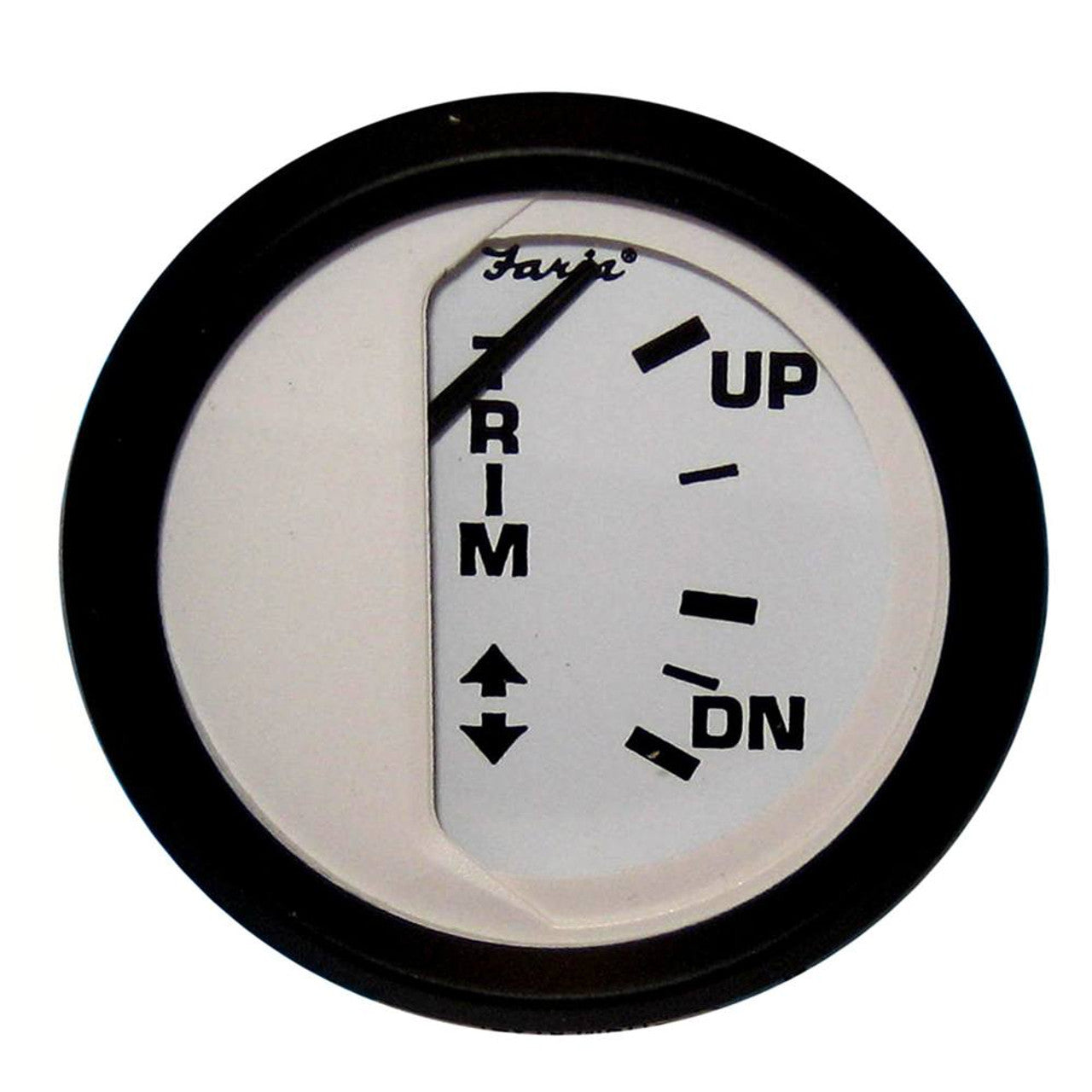 Faria Euro White Trim Gauge (Mercury/Mariner/Mercruiser/Volvo DP/Yamaha-2001 & newer)