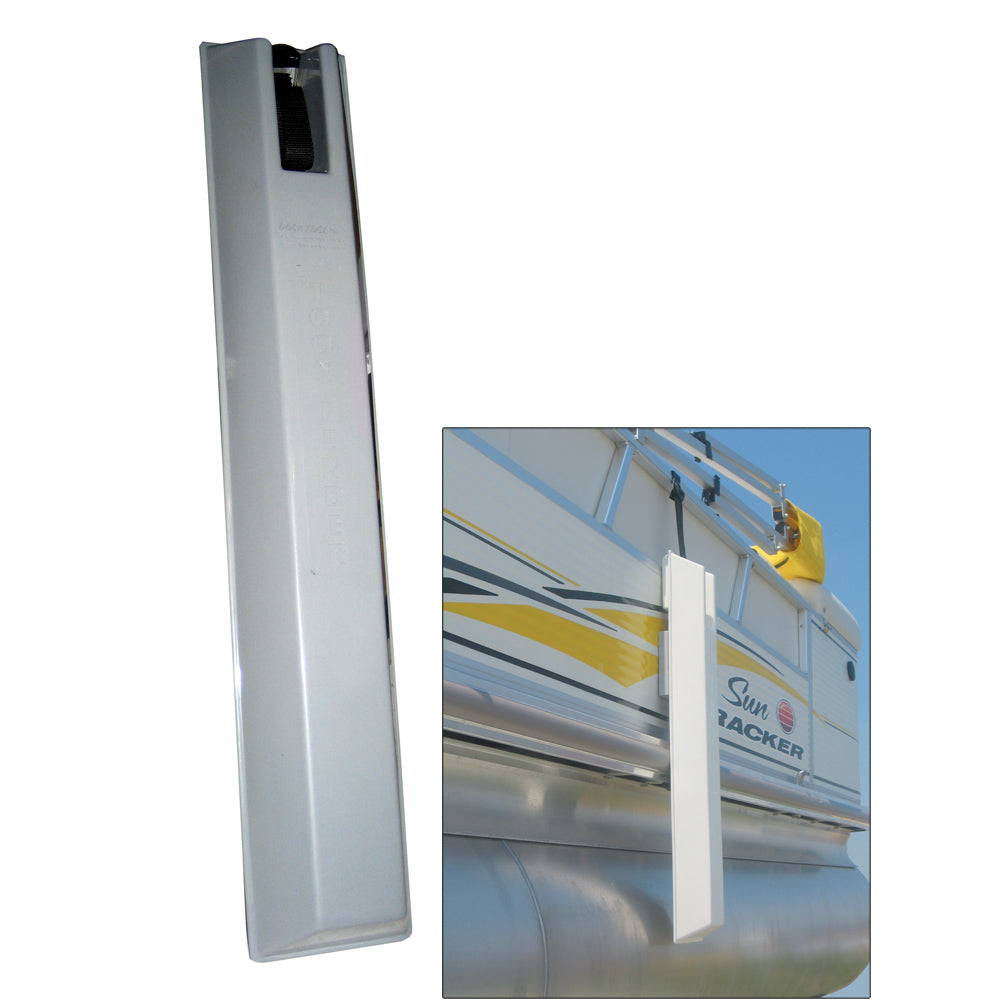 Dock Edge 'TOON Pontoon Boat Fender - 36" - Grey