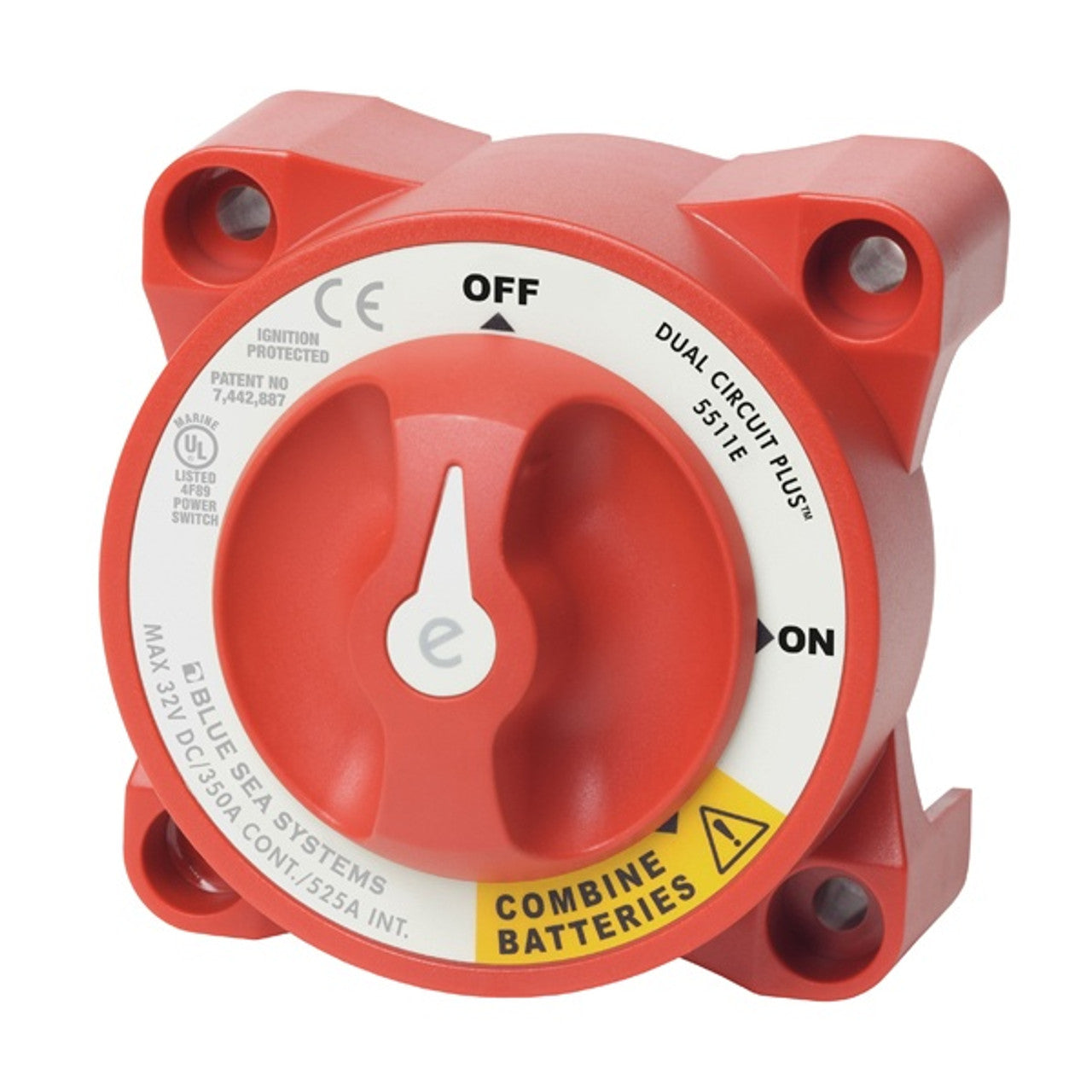 Blue Sea e-Series Dual Circuit Plus Battery Switch