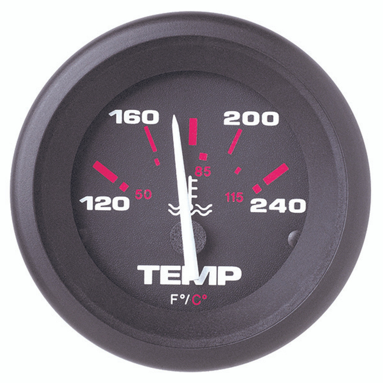 Sierra 57904P Amega Series Water Temp Gauge