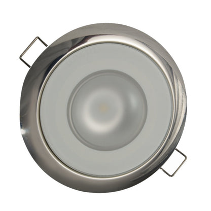 Lumitec 113117 Mirage Flush Down Light RGBW - Polished Bezel