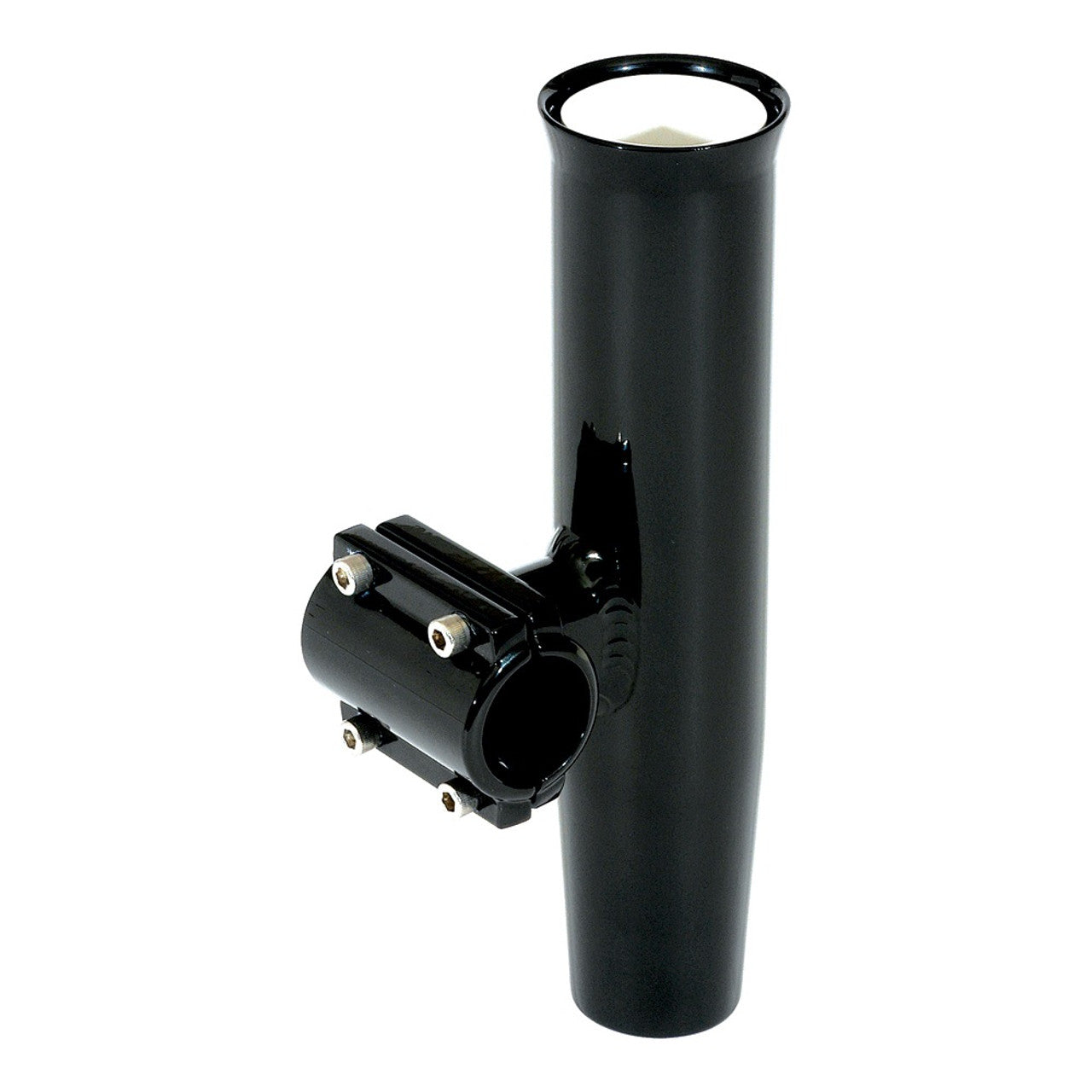 Lee's RA5201BK Clamp-On Rod Holder-Black Aluminum-Horizontal Mount