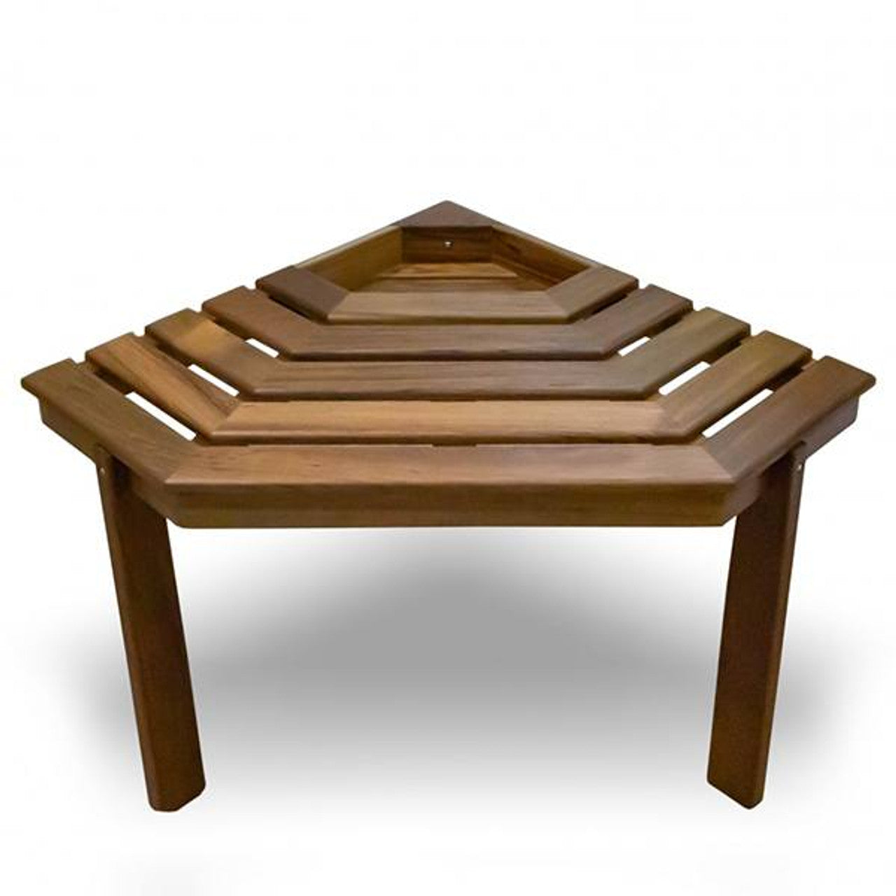 Whitecap Teak Shower Corner Stool