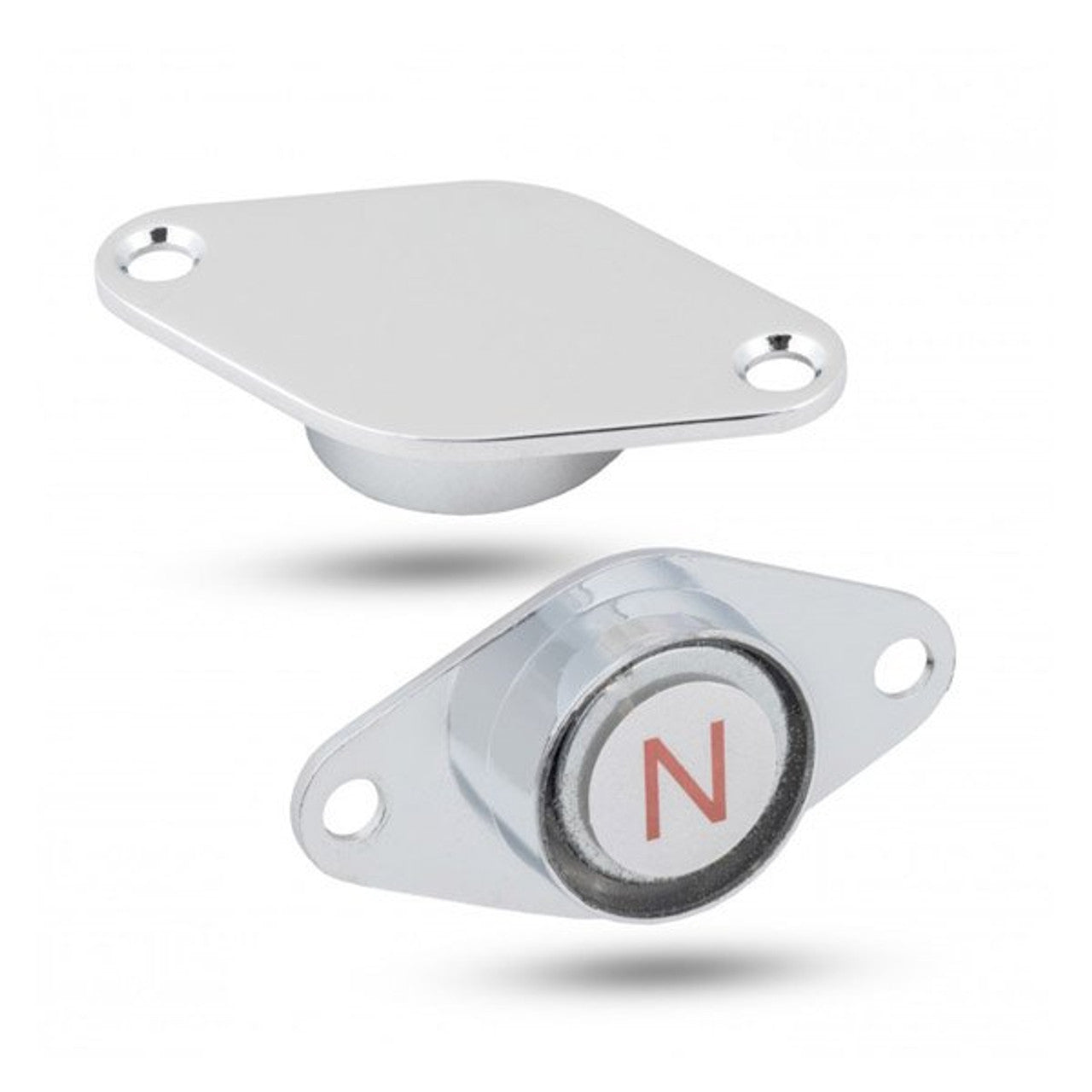 Whitecap Stainless Steel Flat Magnets Set