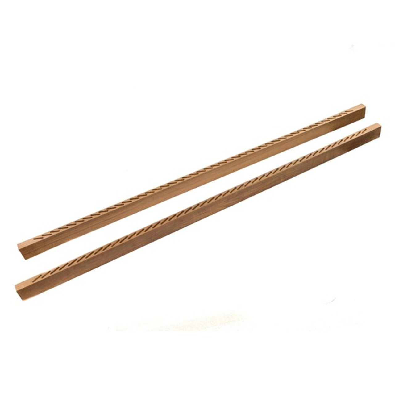 Whitecap Teak Louvered Door Side Rails, Pair
