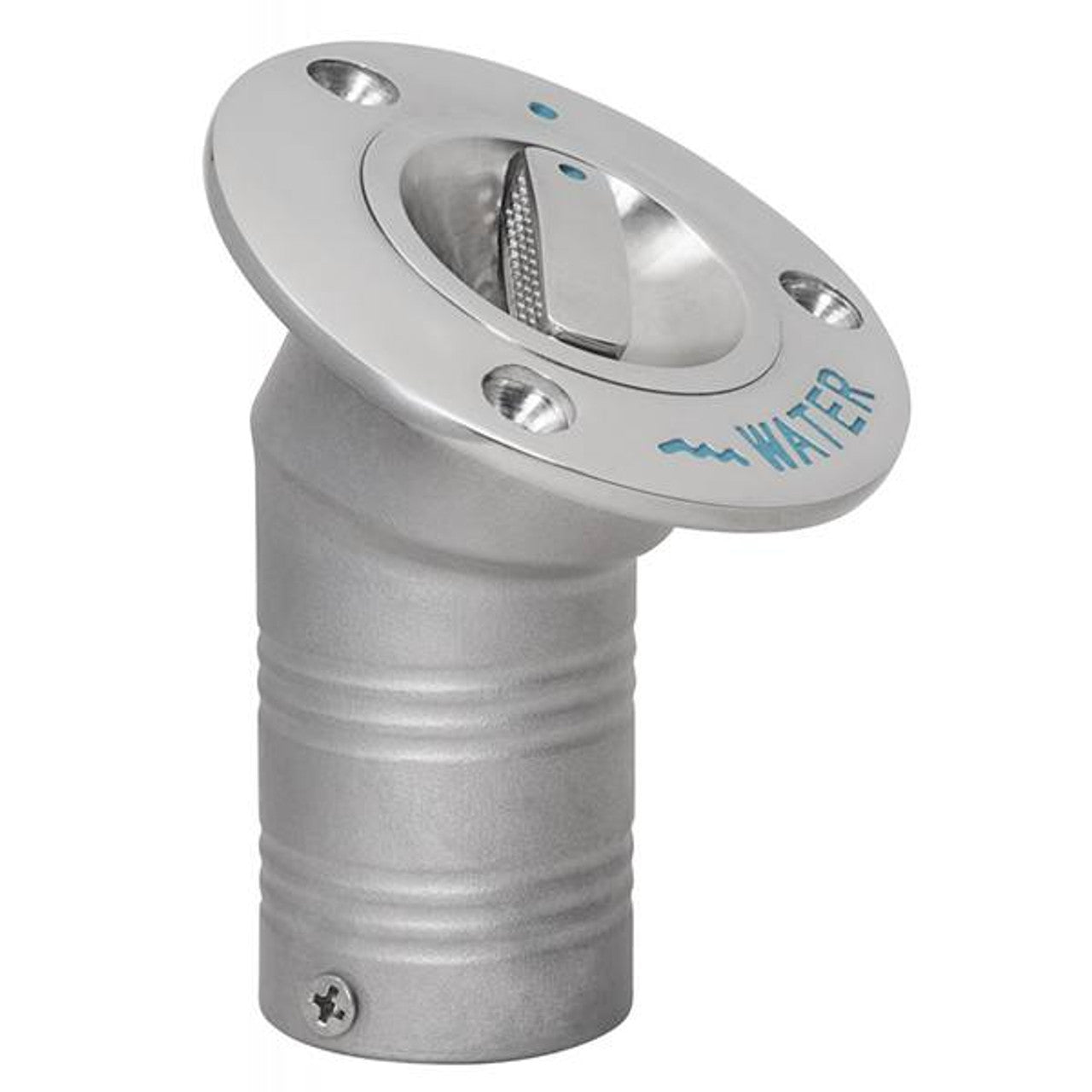 Whitecap Stainless Angled EPA Pull Up Deck Fill - Water