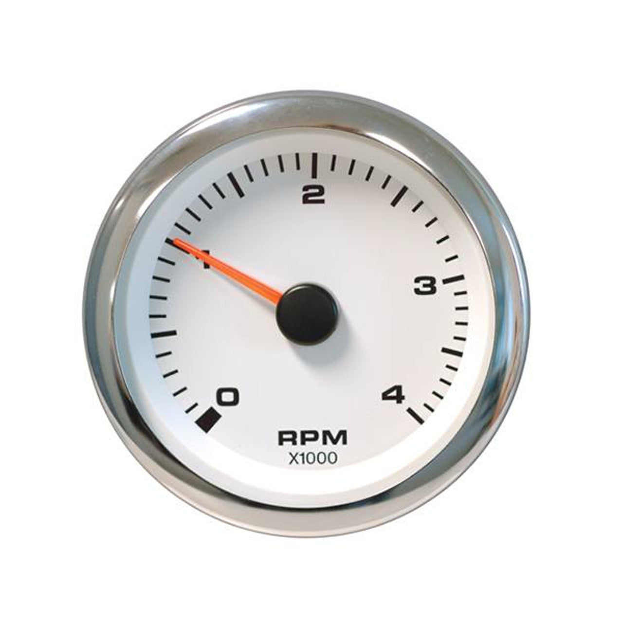 Sierra 62547P White Premier Pro Series Tachometer