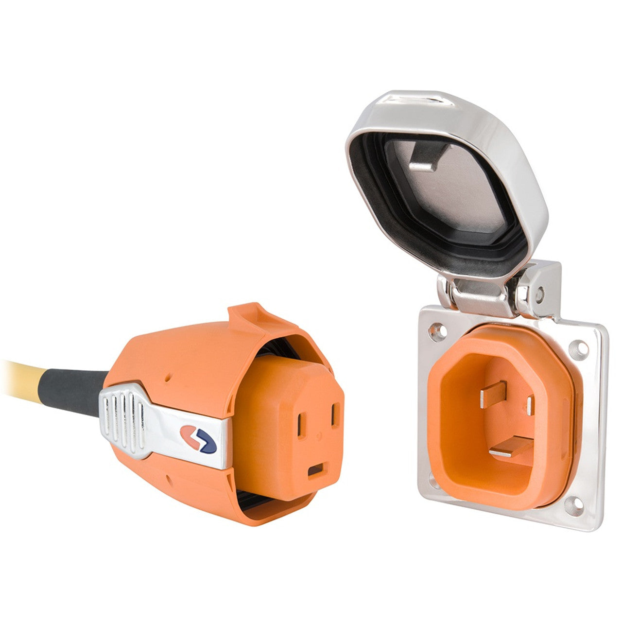 SmartPlug B30ASSYNT 30 Amp Shore Power Boatside Inlet & Plug Combo - Stainless Steel