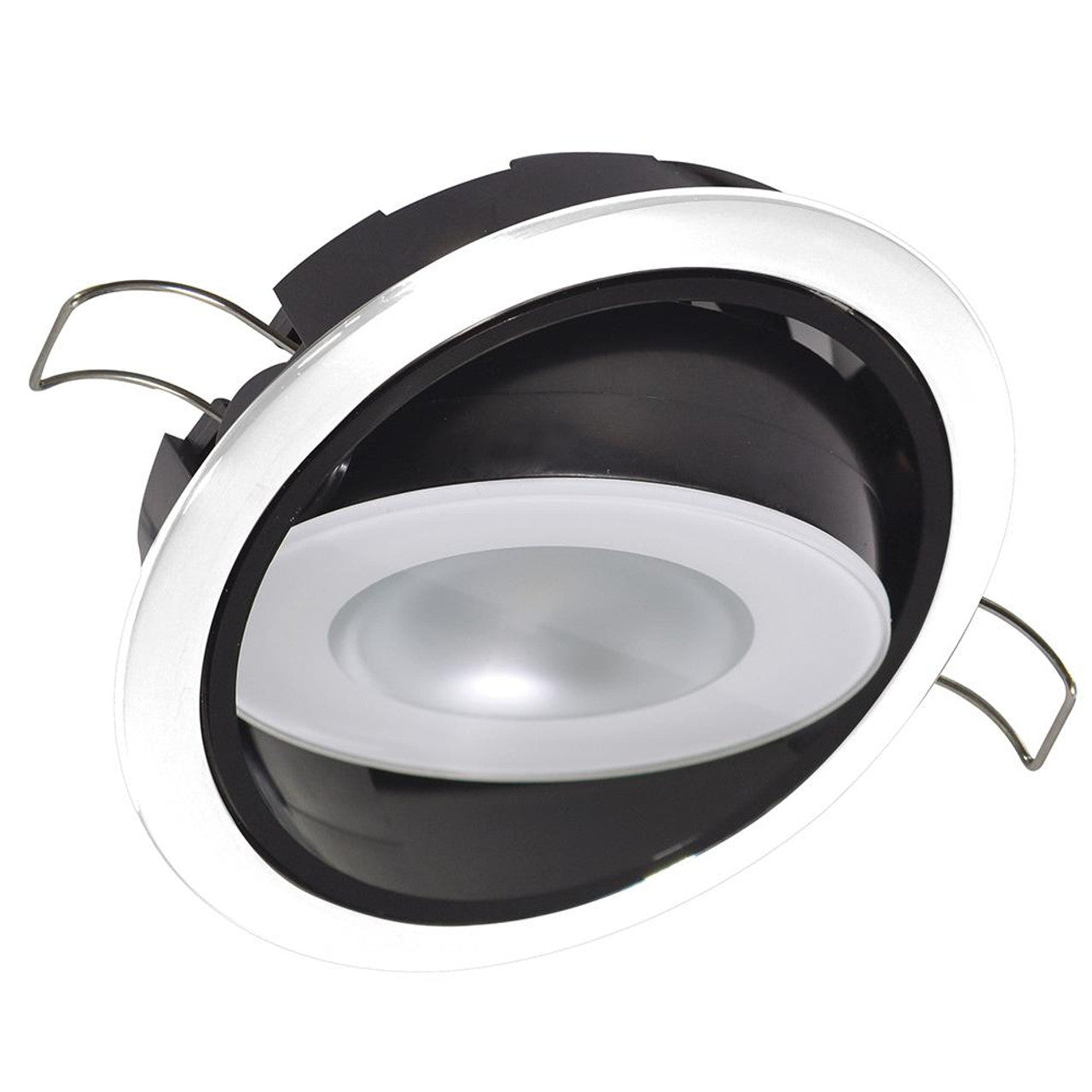 Lumitec 115127 Mirage Down Light - RGBW Dimming - White Bezel