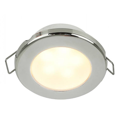 Hella Marine EuroLED 75 SS 3" Round Spring Mount Light -Warm White LED