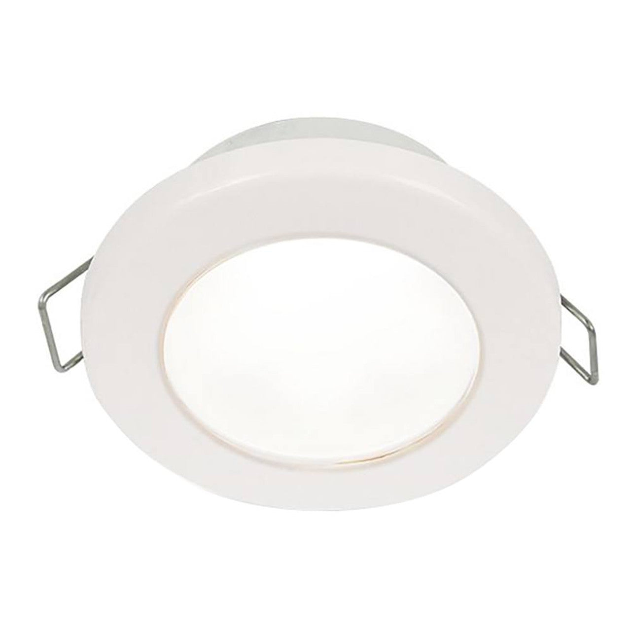 Hella Marine EuroLED 75 3" Round Spring Mount Light - White LED 12V