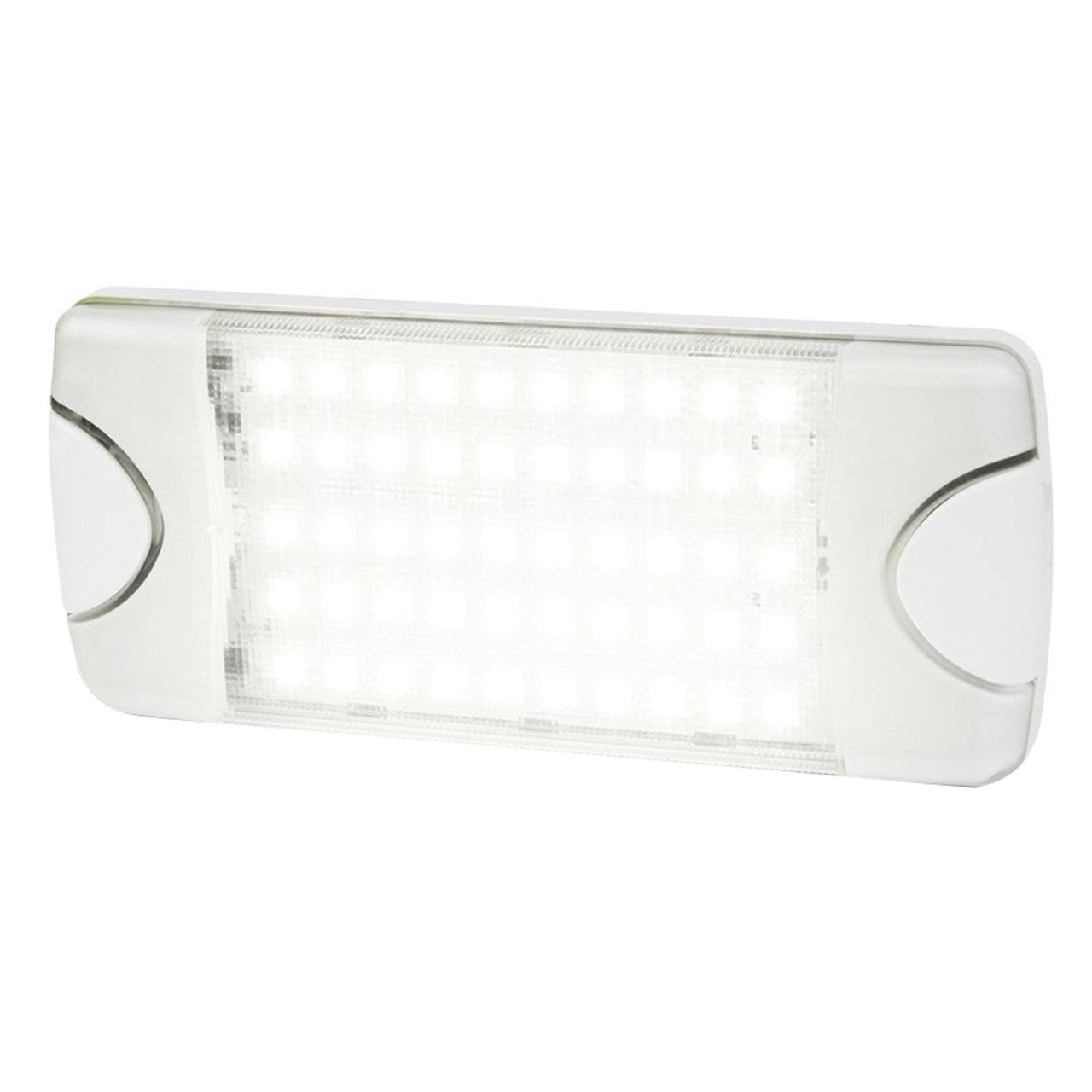 Hella Marine 980629501 DuraLED 50 Low Pro Int/Ext Lamp - Wide Spreader