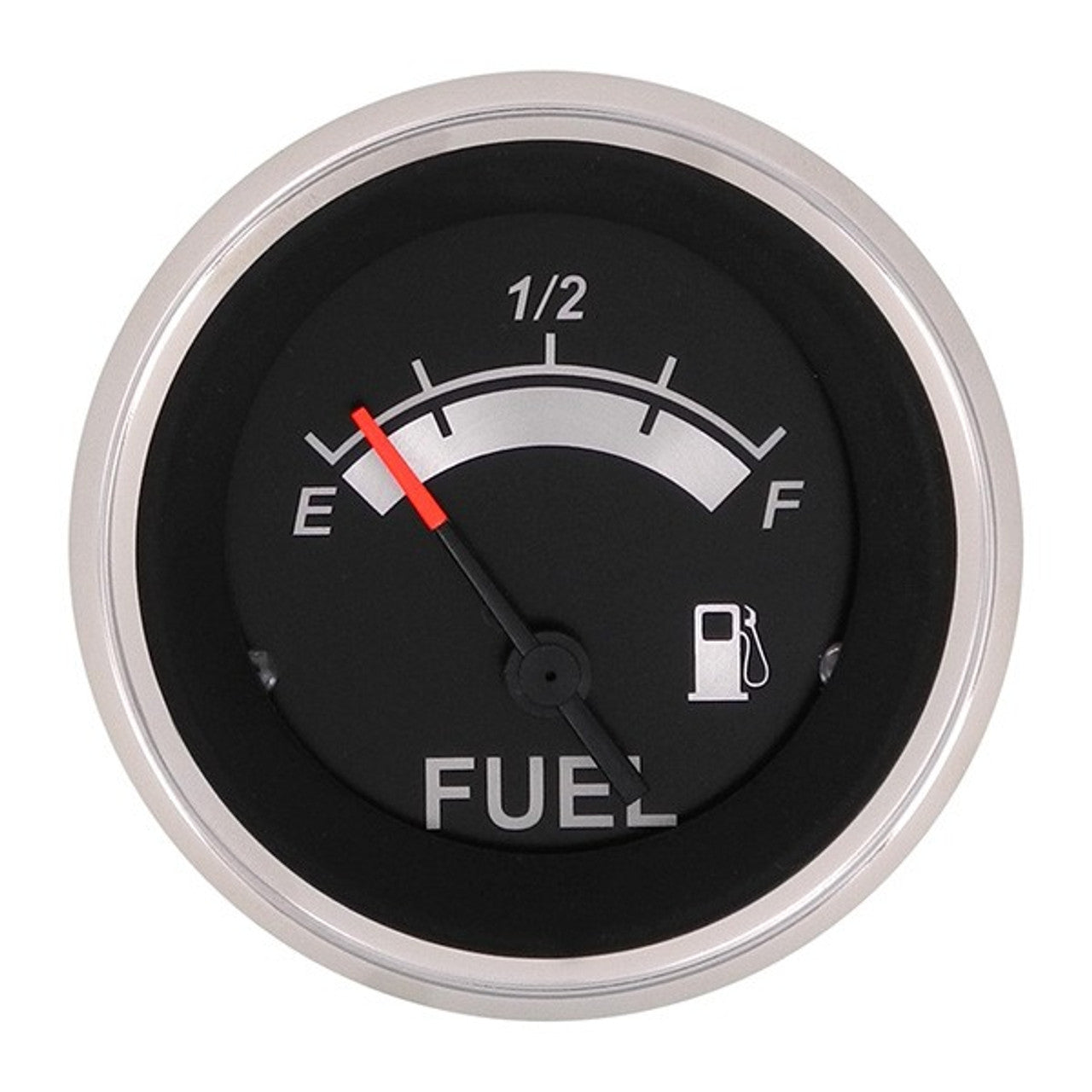 Sierra 67021P Black Sterling Series Fuel Gauge