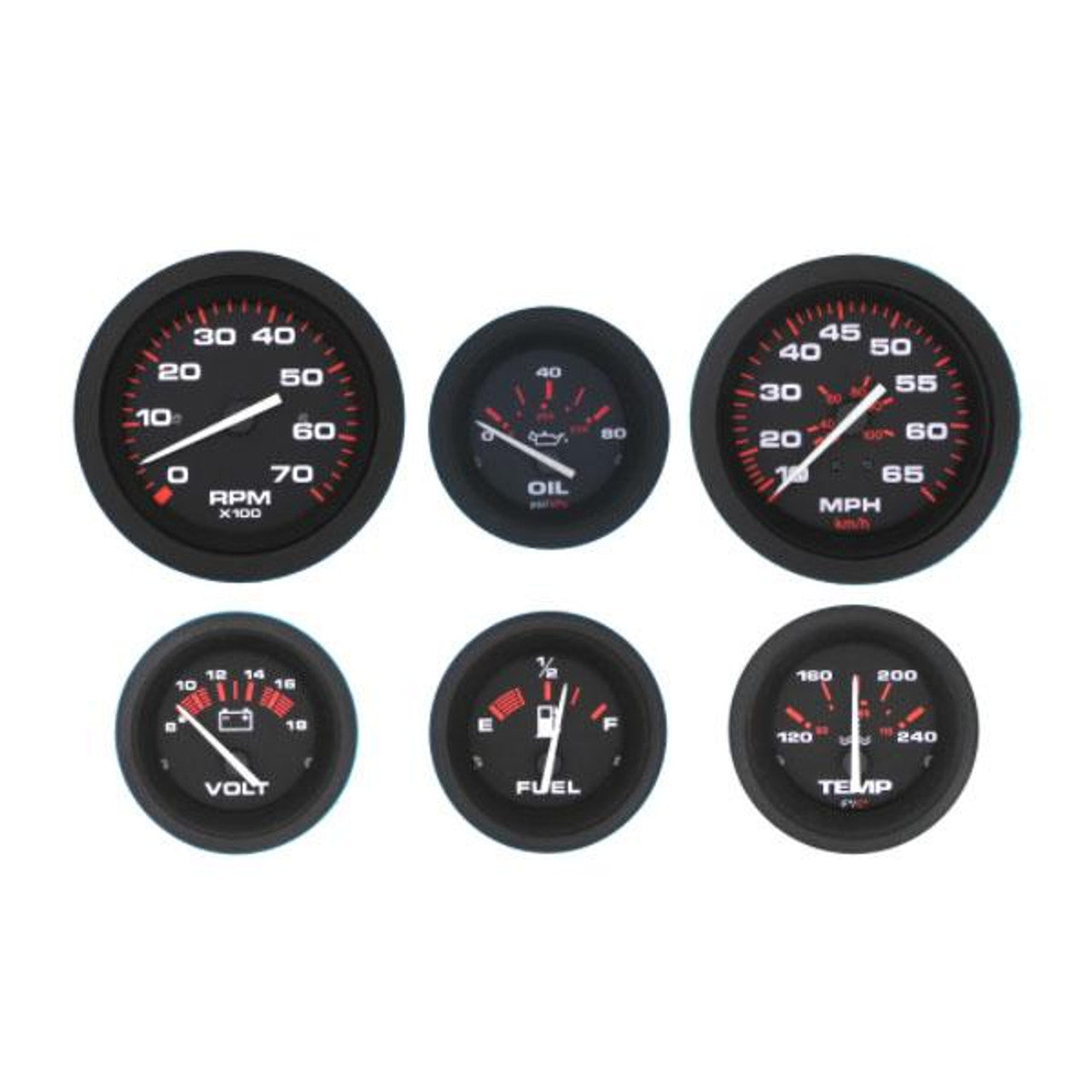 Sierra 69709P Amega Series Gauge Set