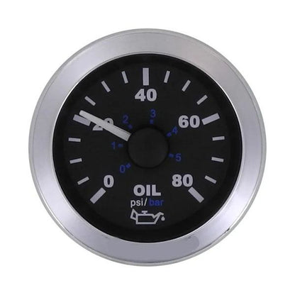 Sierra 70005D Matrix Series 80PSI Oil Pressure Gauge