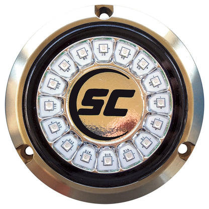 Shadow-Caster SCR-16-GW-BZ-10 White Underwater LED Light