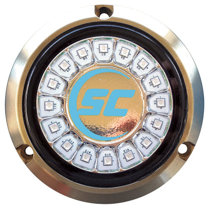 Shadow-Caster SCR-16-BB-BZ-10 Bimini Blue Underwater LED Light
