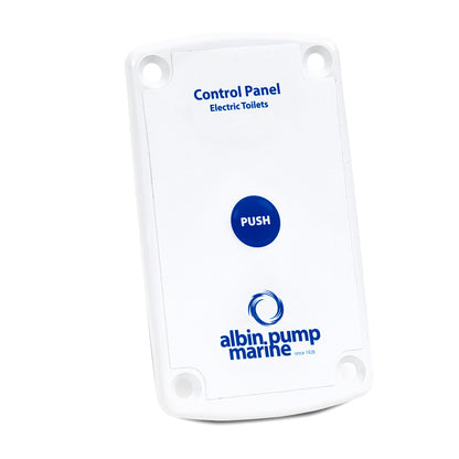 Albin Group Marine Control Panel Standard Electric Toilet