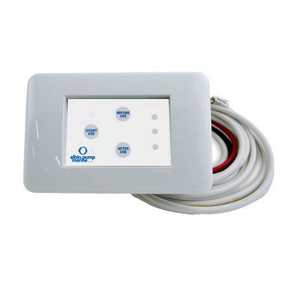 Albin Group Marine Digital Control Panel Silent Electric Toilet