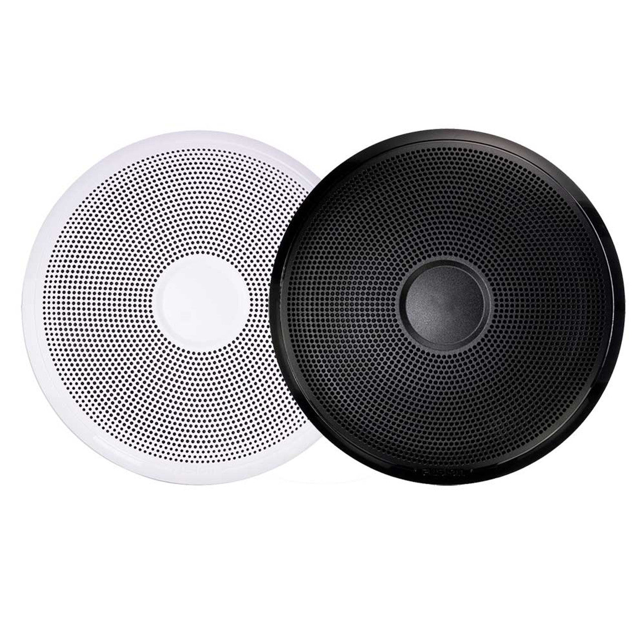 FUSION 010-02198-00 XS-S10CWB XS Series 10" 600 Watt Classic Marine Subwoofer - White Black Grill Options
