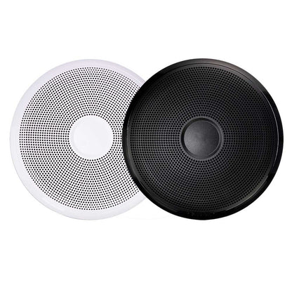 FUSION 010-02198-00 XS-S10CWB XS Series 10" 600 Watt Classic Marine Subwoofer - White Black Grill Options