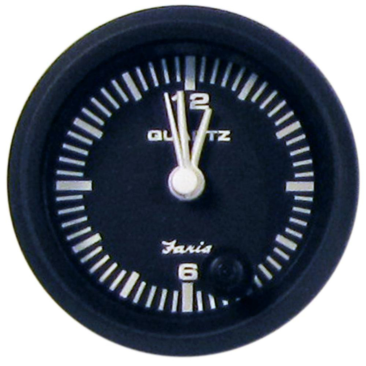 Faria 12825 2" Analog Clock - Quartz