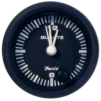 Faria 12825 2" Analog Clock - Quartz