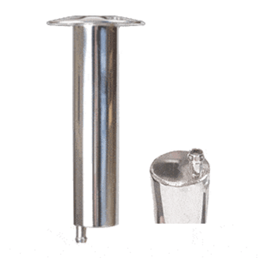 Lees RH5327V Rod Holder Medium - 0 - Stainless Steel