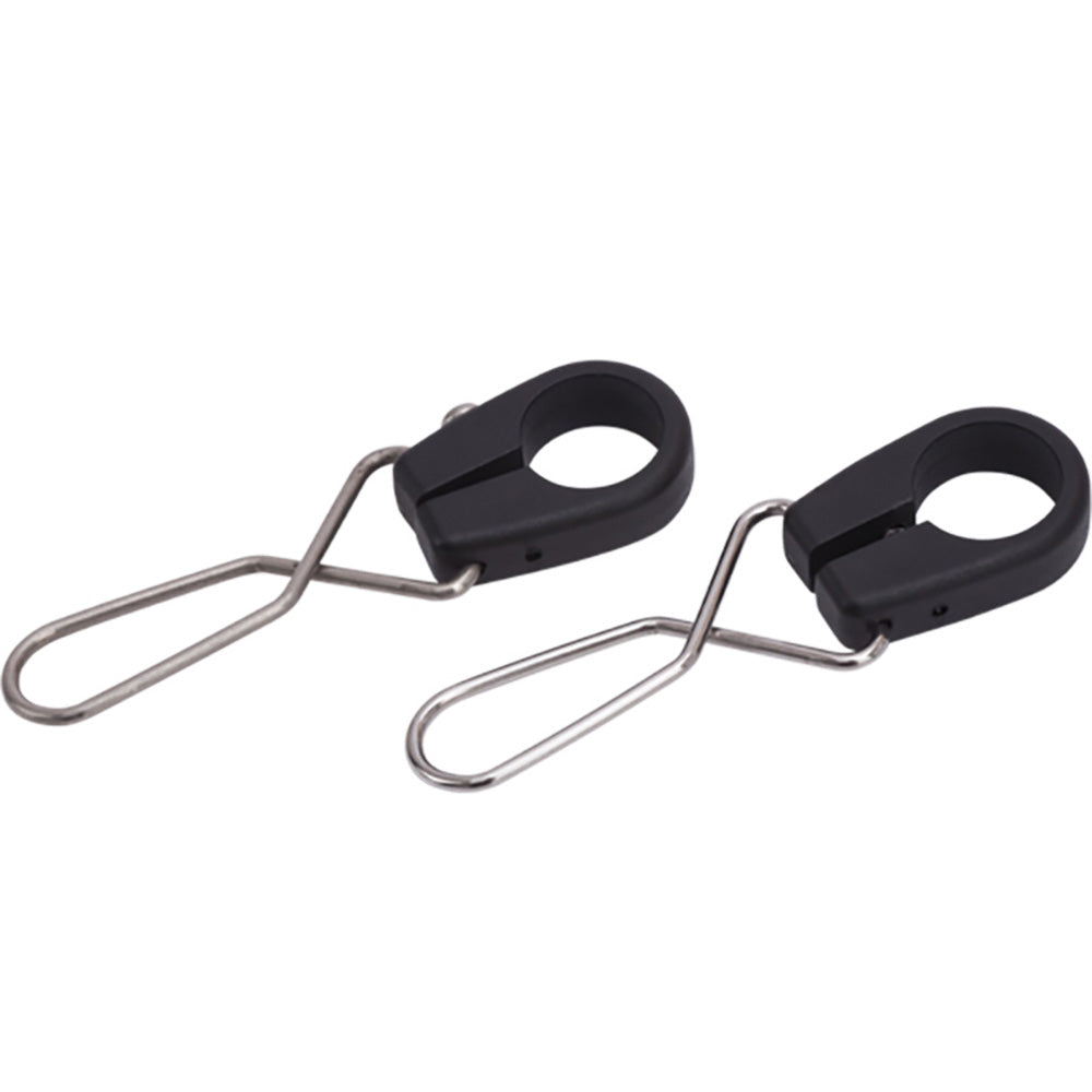 Sea-Dog Nylon Flagpole Pennant Mounts &amp; Stainless Clips - Pair