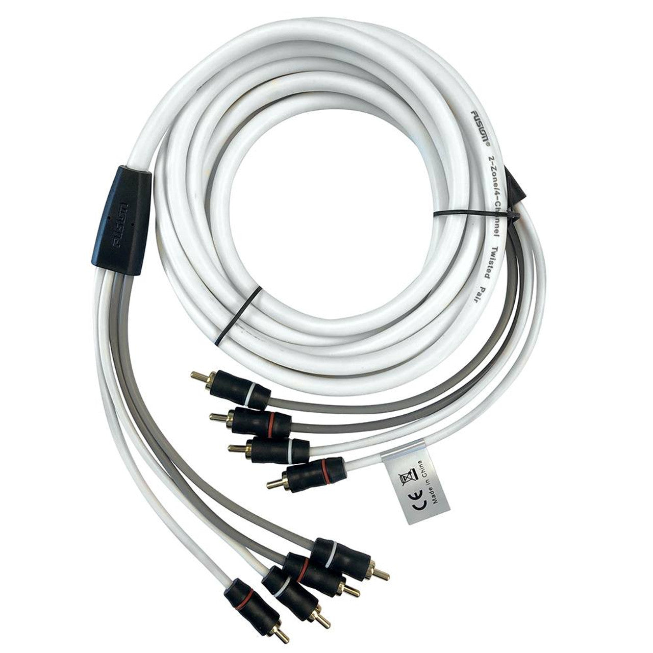 FUSION EL-FRCA25 25 Standard 4-Way RCA Cable