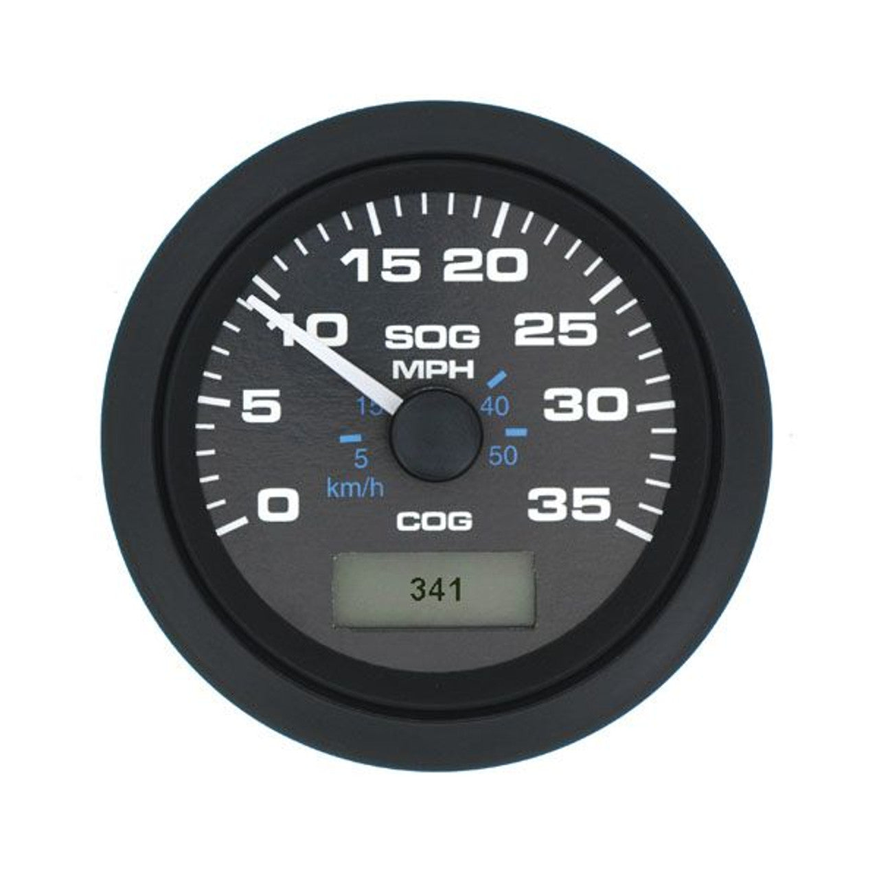 Sierra 781-627-035P Black Premier Pro Series Speedometer