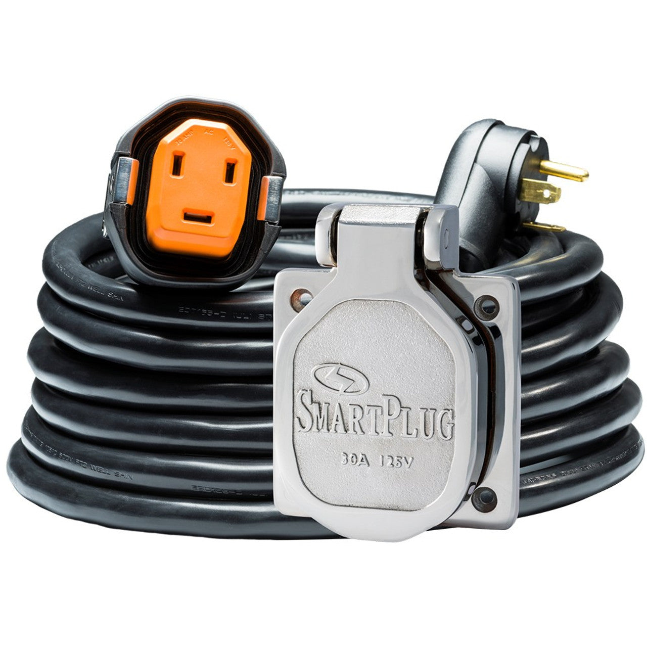 SmartPlug R30303BM30NT RV Kit 30 Amp 30' Dual Configuration Cordset - Black