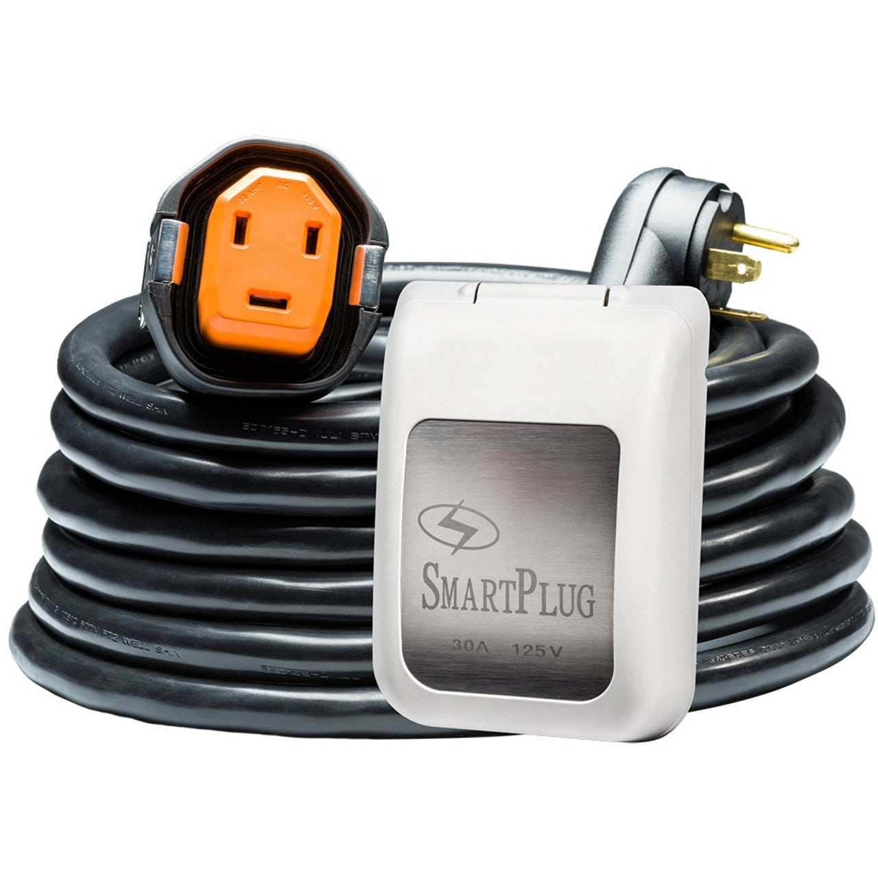 SmartPlug R30303BM30PW RV Kit 30 Amp Dual Configuration Cordset - Black/White