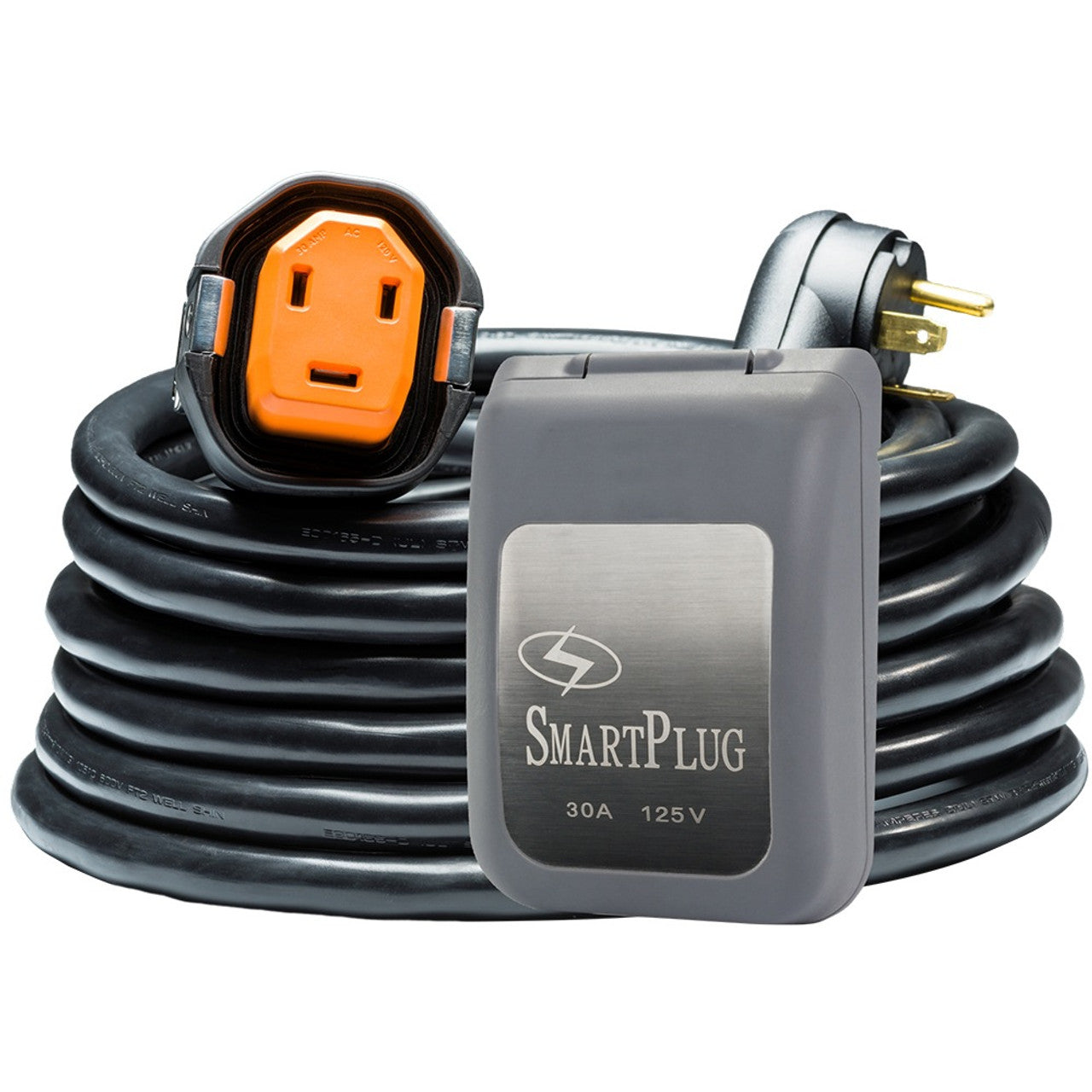 SmartPlug R30303BM30PG RV Kit 30 Amp Dual Configuration Cordset - Black/Gray