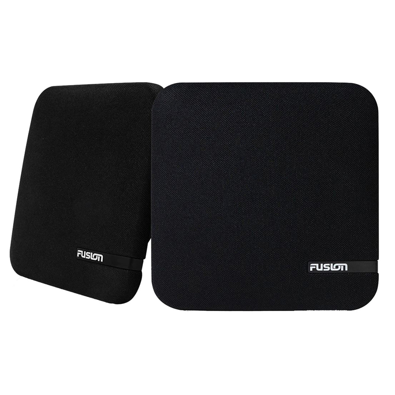 Fusion 010-02263-11 SM-F65CB SM Series 6.5" Shallow Mount Square Speakers - Black Grill - 100W