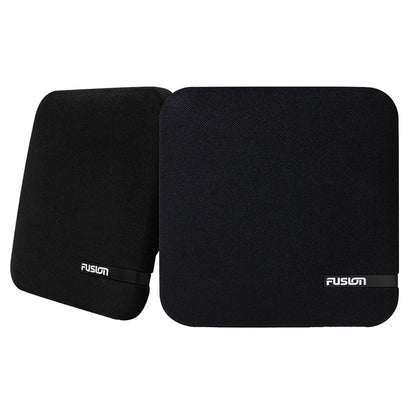 Fusion 010-02263-11 SM-F65CB SM Series 6.5" Shallow Mount Square Speakers - Black Grill - 100W
