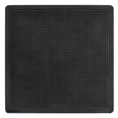 Fusion 010-02301-11 FM-S10SB FM Series 10" 400W Flush Mount Marine Subwoofer - Square Grill - Black