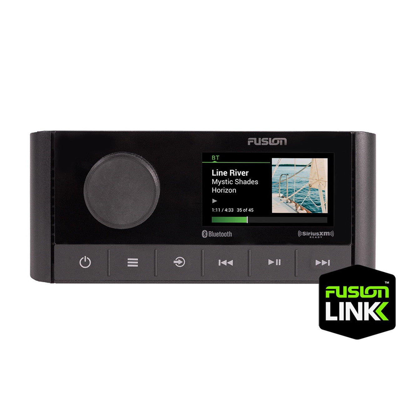 Fusion 010-02250-00 MS-RA210 Stereo w/AM/FM, Bluetooth, SiriusXM, USB 2-Zones