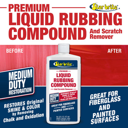 Starbrite Liquid Rubbing Compound - Medium Oxidation