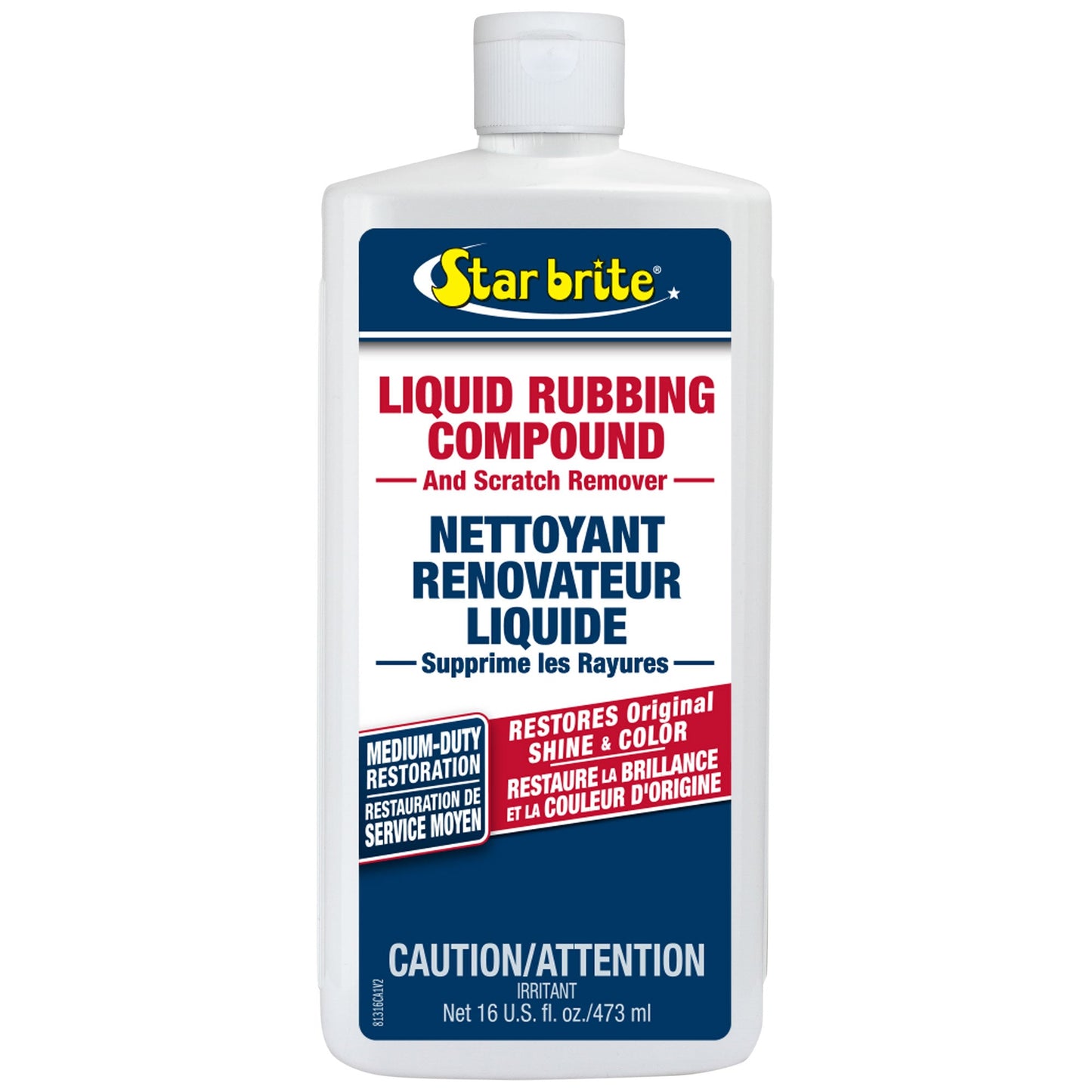 Starbrite Liquid Rubbing Compound - Medium Oxidation