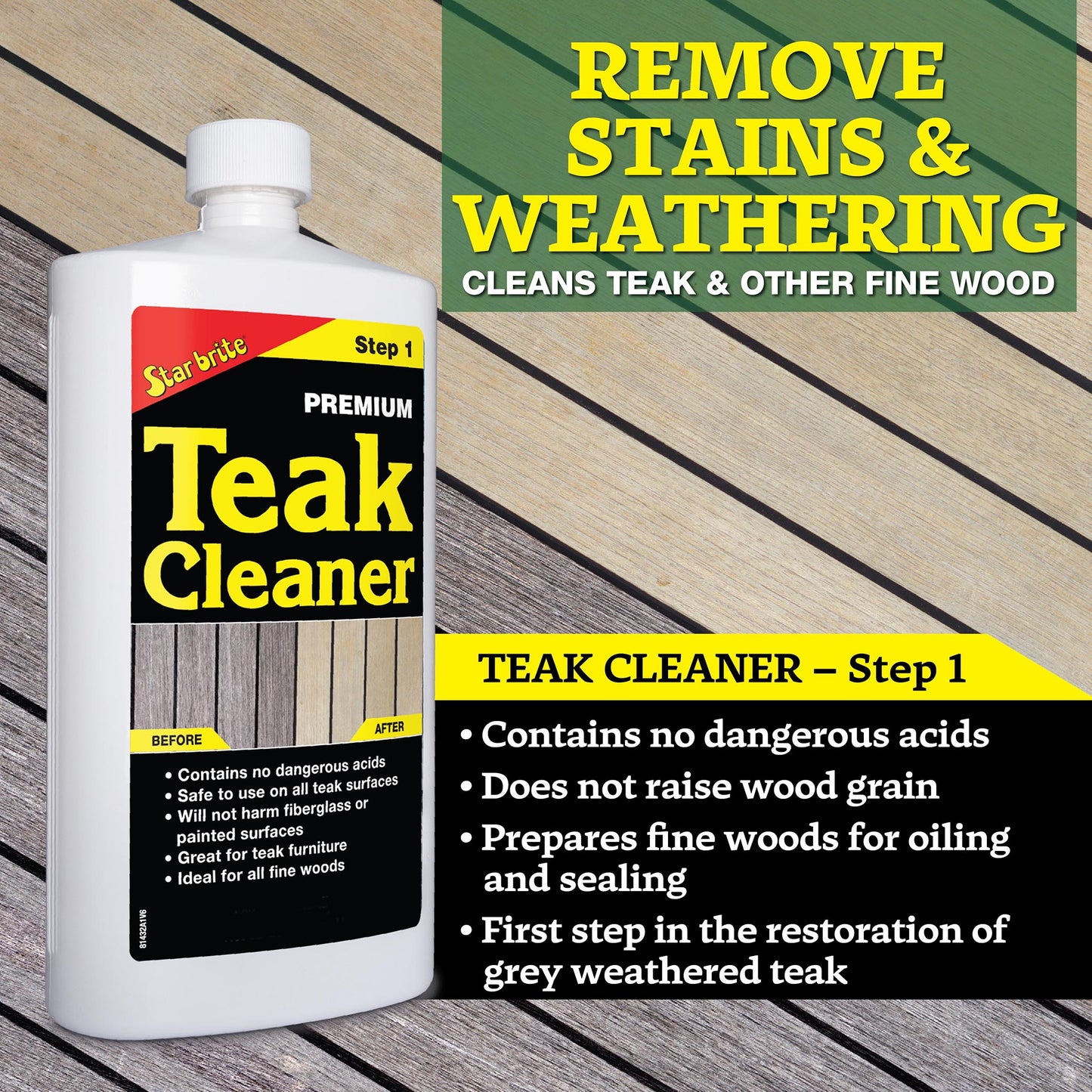 Starbrite Premium Teak Cleaner