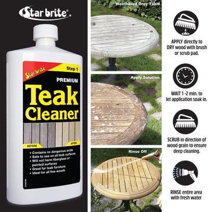 Starbrite Premium Teak Cleaner